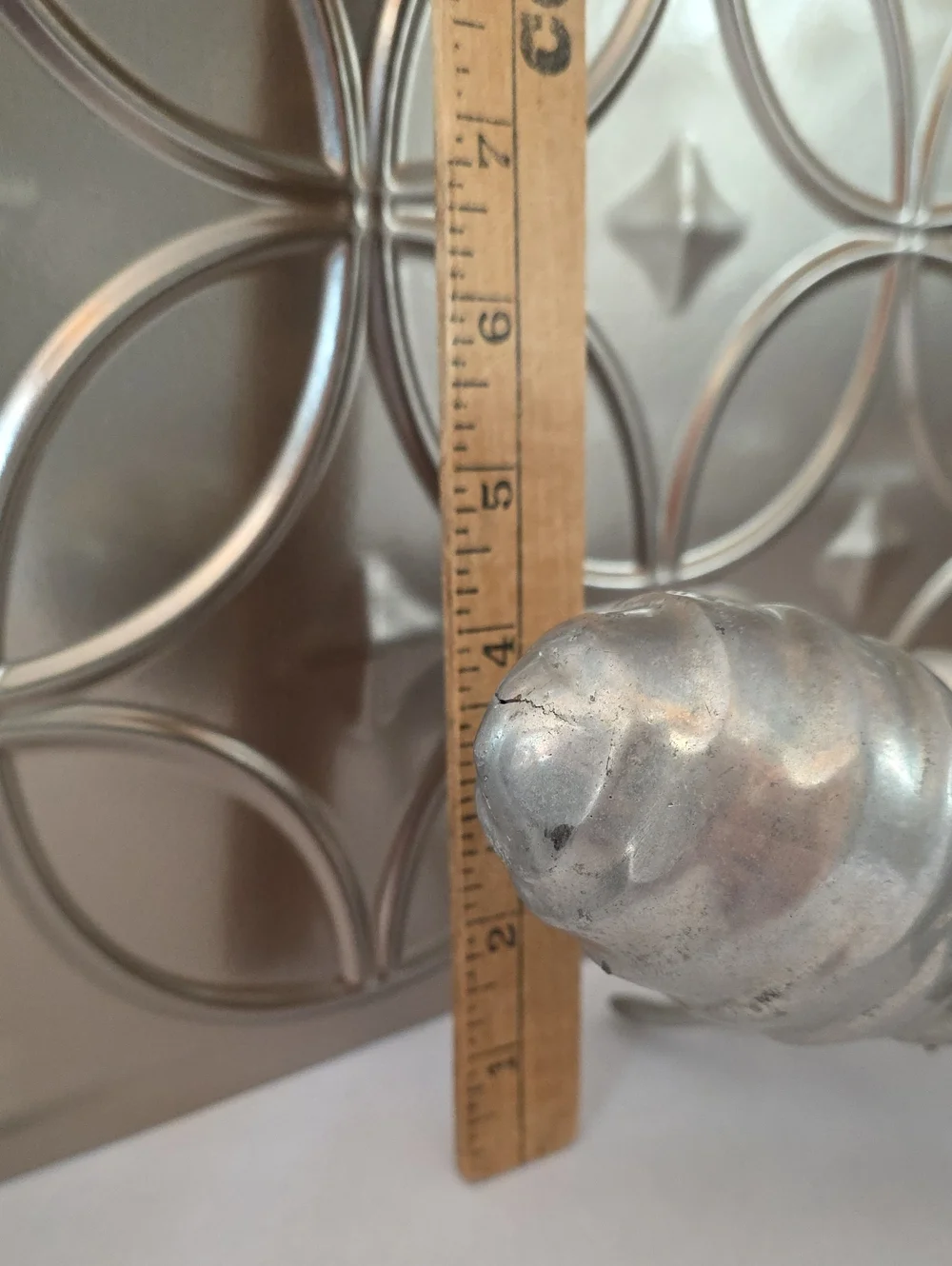 Vintage Polished Aluminum Ant Sculpture - Nima Oberoi Lunares San Francisco